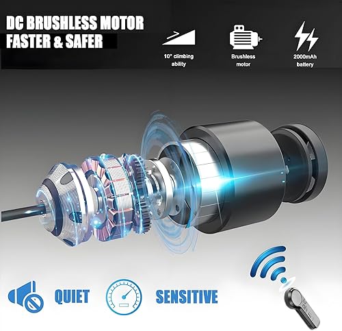 ErShangMao Skateboard Elettrico Portatile Cruiser - Longboard Elettrico Leggero con Telecomando, velocità Massima 15 Km/Autonomia 8 Km | per Principianti, Adolescenti E Adulti - Ysert