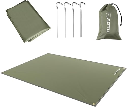 flintronic Telo per Tenda Impermeabile, Riparo da Campeggio Impermeabile Leggero, Telone Leggero per Amaca, per Escursionismo, Campeggio - Ysert