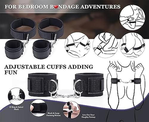 𝙨𝙚𝙭 𝙩𝙤𝙮 Cinghie Per Le Gambe Per Allenamento Yoga E Cinturini Da Polso In Nylon, Sport All'aria Aperta E Allenamento In Camera Da Letto, Assistente Per Esercizi Di Yoga - Ysert