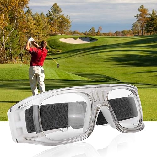 Occhiali da Basket, Occhiali Sportivi Protettivo Occhiali di Sicurezza con Cinturino Regolabile per Basket Calcio(2) - Ysert