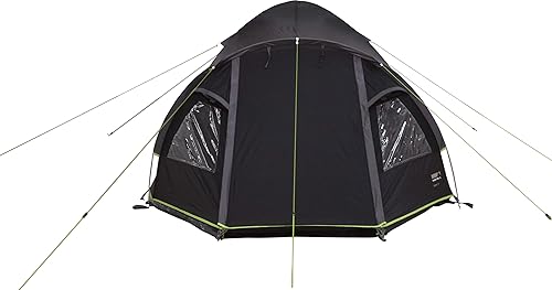 High Peak Talos 3, Tenda Unisex-Adulto, Grigio Scuro/Verde, 330 x 190 x 130/110 cm - Ysert