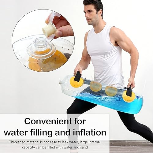 Ysislybin Aqua Bag, Power Bag 20kg Allenamento Sand Bag Fitness Water Bag Sacca d'Acqua Riempibile per Cardio Borsa per Acqua da Allenamento per Fitness Casa Palestra Yoga - Ysert