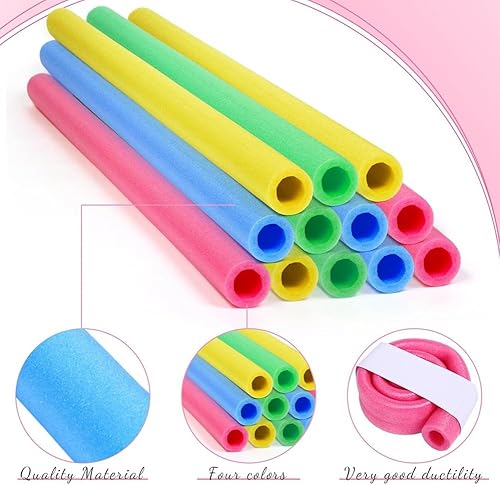 Set di 24 manicotti in schiuma per trampolino, 88 cm, imbottiture protettive per accessori per trampolino - Ysert