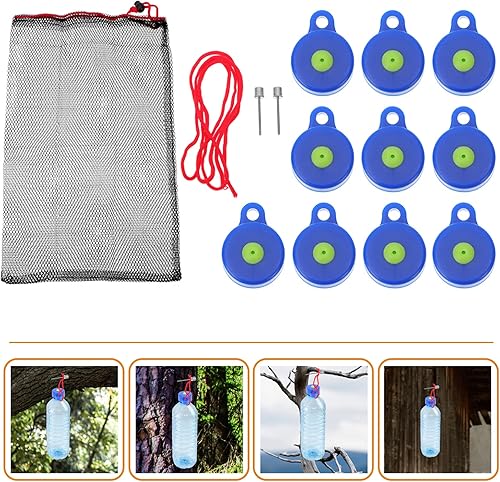 Tappi Gonfiabili per Bottiglie Confezione da 10 in Silicone ABS Spesso Sicuri E Pratici per Lallenamento Allaperto - Ysert