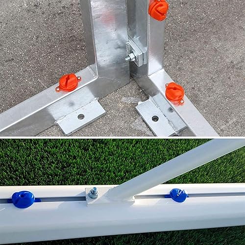 Confezione di ganci universali anti infortunio per reti da calcio 7-25 unità per un unico obiettivo - Ysert