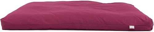 Tappetino da meditazione ZABUTON | Serie ECO | Classico tappetino da yoga con rivestimento sfoderabile in 100% cotone biologico, con chiusura lampo, 80 x 80 x 7 cm - Ysert