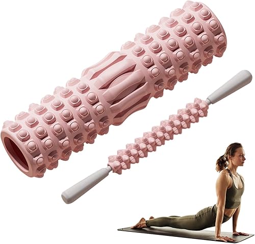 Foam Roller - Rullo Massaggio Muscolare - Rullo Foam Roller - Rullo Per Massaggio Muscolare | Rullo Allenamento | Per Massaggio Dei Tessuti Profondi Per Esercizi Di Stretching - Ysert