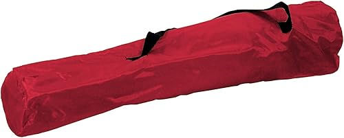 Sedia da pesca, pieghevole, da campeggio, da pesca, con portabicchieri e borsa in rosso - Ysert