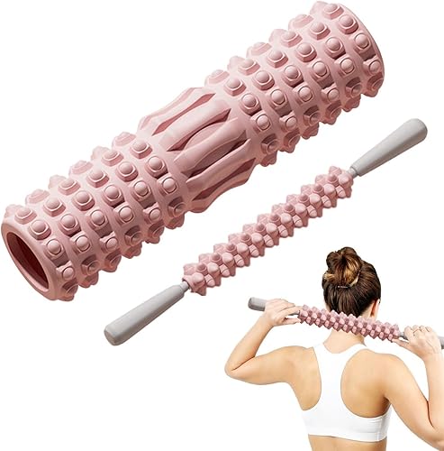 Foam Roller - Rullo Massaggio Muscolare - Rullo Foam Roller - Rullo Per Massaggio Muscolare | Rullo Allenamento | Per Massaggio Dei Tessuti Profondi Per Esercizi Di Stretching - Ysert