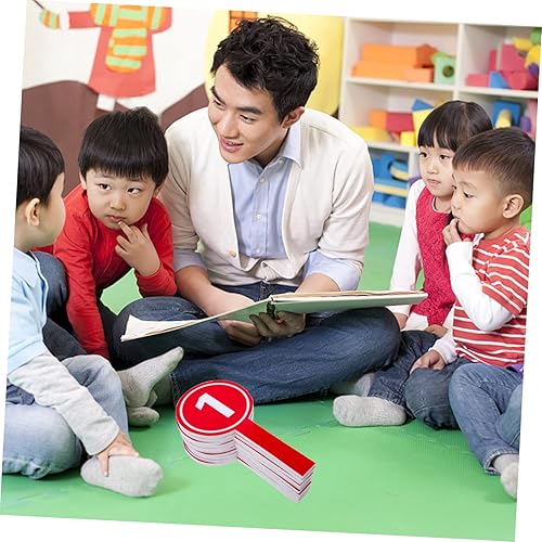 10 Pezzi in possesso di una targa palette elettorali Giochi Tavole punteggio maneggevoli placche segnapunti pagaia per il punteggio comodo tabellone di voto multiuso maneggiare - Ysert