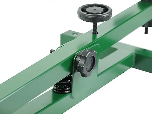 Banco appoggio per pulizia armi - Banco stabile per azzeramento, pulizia e manutenzione fucili e armi ad aria compressa - Verde - Ysert