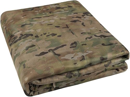 Camouflage Net, Reticolato da Camuffamento Militare Rete Mimetica per Caccia, Telo Mimetico Ombreggiante Tessuto in Poliestere 300D - Ysert
