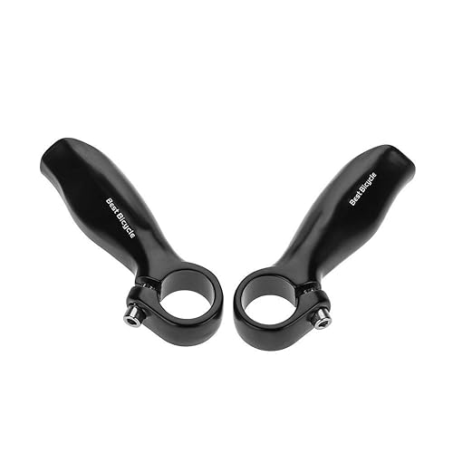 Estremità del Manubrio della Bicicletta, Manubrio Bicicletta in Lega di Alluminio Bar End Bike Bar Grips Impugnature di Sicurezza dell' Estremità per MTB, Bici da Strada - Ysert