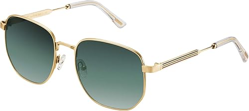 AVAWAY Occhiali da sole polarizzati da uomo stile classico protezione UV occhiali da uomo per guida wandern viaggio lenti polarizzate in acetato - Ysert