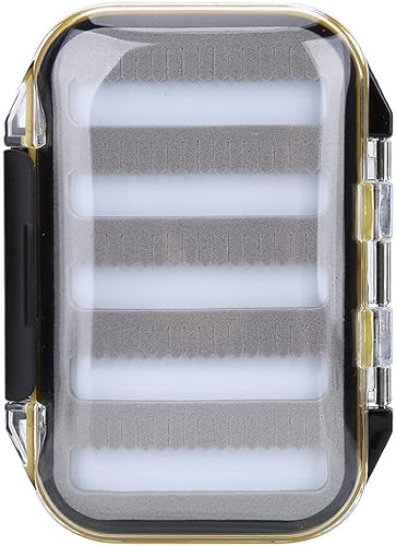 Scatola per la Pesca a Mosca, Scatola per Mosche a Doppia Faccia Impermeabile Scatola per Esche per la Pesca a Mosca Trasparente Facile da impugnare Leggera - Ysert