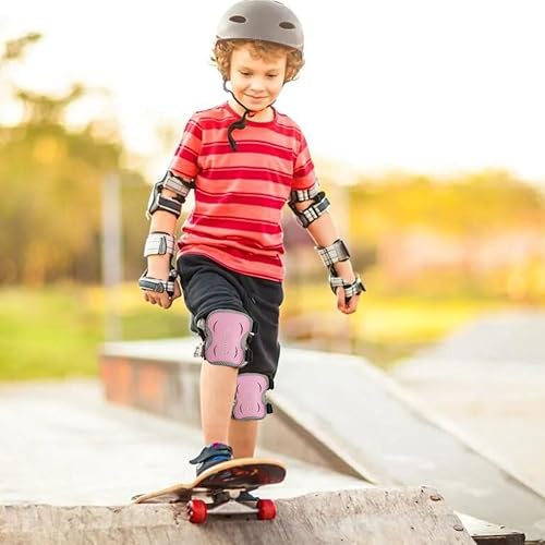 Ginocchiere per Bambini, Protezioni Skateboard Bambini, Set di Protezioni per Bambini, Ginocchiere | Gomitiere | Tutore Polso Protezioni Set per Bambini, Protezioni Pattini, per Skateboard, Bicicletta - Ysert