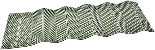 Tappetino Pieghevole in Schiuma, Resistente Materassino Pieghevole in XPE Materassino Impermeabile dal Design Ultraleggero per Yoga, Campeggio, Picnic(Verde) - Ysert