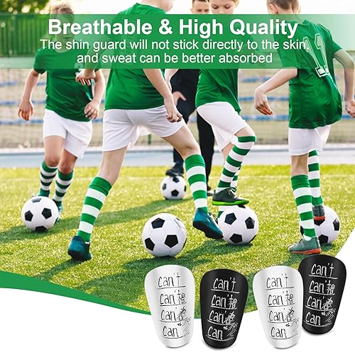 Mini Parastinchi Calcio, 2 Paia di Mini Protezioni per le Gambe per Bambini e Ragazzi, Protezione per Stinchi da Calcio, Ideale per Calcio e Altri Sport - Ysert