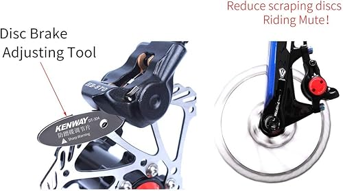 4 paia di pastiglie per freno a disco per bicicletta Avid Mechanical BB5 (semi-metallica/metallo sinterizzato) - Ysert