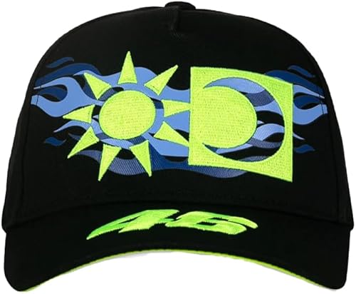 Valentino Rossi cap Kid VR46 WRT Line, Kid, Nero, Taglia Unica - Ysert