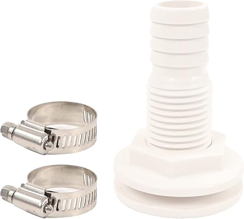 Set Idraulico per Tubo Flessibile per Pompa di Sentina, Tubo in PVC da 5 Piedi per Impieghi Gravosi Diametro 1-1/8 Pollici per Barca - Ysert