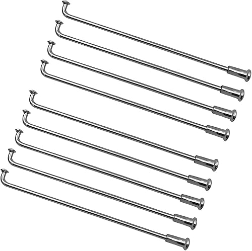 Raggi per bici in acciaio al carbonio 13G raggi per bicicletta MTB Road Bike raggi con nippli 100-292 mm raggi ruota per ruote da 12/14/20/24/26/27,5/29 pollici - Ysert