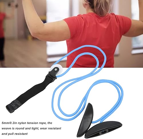 Carrucole per Spalla per Riabilitazione della Spalla Carrucola per Esercizi per Spalla con Corda per Spalla per Allenamento di Riabilitazione Dell'articolazione della Spalla(blu) - Ysert