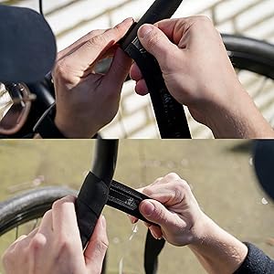 Kellago - Tappi per manubrio bicicletta da corsa, in gommapiuma, colore: nero