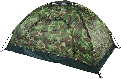 MAGT Tenda Da 2 Persone, Protezione UV Mimetica per Esterni Impermeabile con Presa d'Aria E Copertura per Escursioni in Campeggio - Ysert