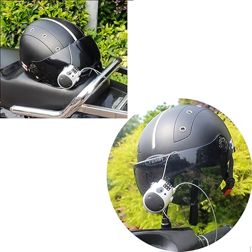 Lucchetto per Bicicletta Bici Catena - lucchetto a combinazione retrattile da 80 cm Antifurto a Combinazione a 3Cifre per Biciclette, Motocicli, Scooter, Cancelli.Facile da rasportare. - Ysert