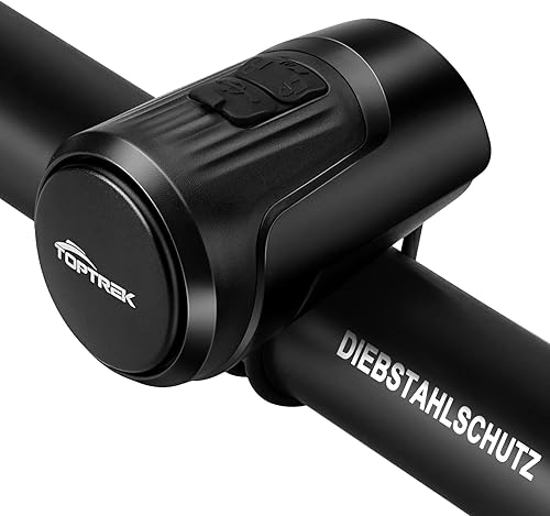 Campanello Elettrico per Bicicletta - Antifurto, Allarme, Clacson 120 dB - Nuovo Aggiornamento IPX4 Impermeabile per Mountain Bike - Ysert