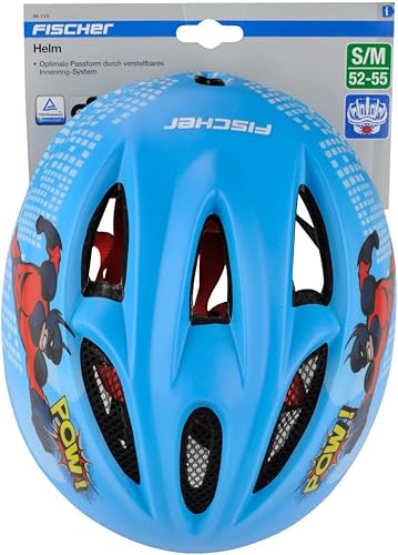 FISCHER Casco da bicicletta per bambini, varie misure, alta sicurezza, con illuminazione - Ysert