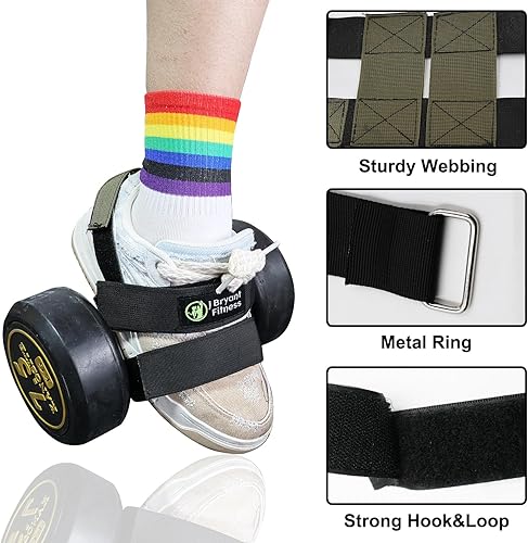 Tibialis - 1 paio di pesi regolabili per caviglia, per allenamento muscolare, gambe e muscoli - Ysert