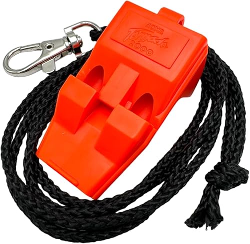 ACME Fischietto di emergenza e segnale Tornado T2000 con nastro per pipa - Ysert