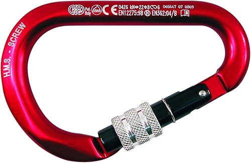 HMS Classic Screw Sleeve, CARABINATORE in Alluminio - Ysert