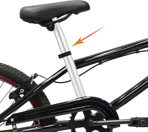 X AUTOHAUX 25,4 x 450 mm reggisella in lega di alluminio reggisella color argento - Ysert