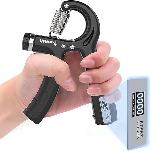 PROIRON Hand Grip, Avambracci Attrezzi con Resistenza 5-60KG per Allenamento della Forza e Recupero di Lesioni alla Mano - Ysert