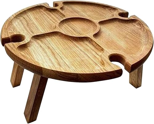 Tavolo Pieghevole da Picnic Portatile, Pieghevole all'aperto, Leggero, da, Piccolo Tavolo da Picnic, Piccolo Vino - Ysert