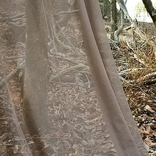 Camouflage Net, Reticolato da Camuffamento Militare Rete Mimetica per Caccia, Telo Mimetico Ombreggiante Tessuto in Poliestere 300D - Ysert