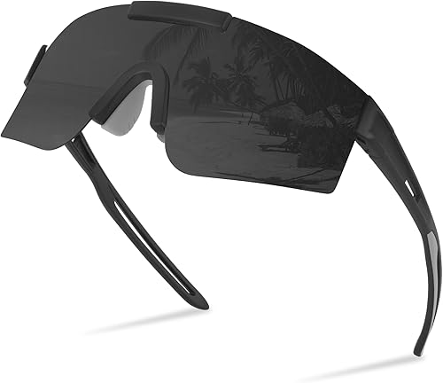 Occhiali Ciclismo Uomo Veloci Occhiali da Sole Uomo Donna Polarizzati UV400 per Sportivi Running Bici Mountain Bike Sci Moto - Ysert
