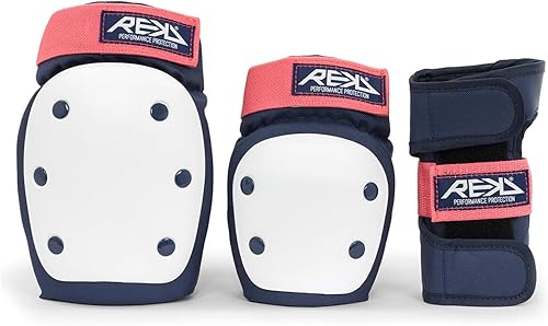 Heavy Duty Triple Pad Set, Kit di Protezione Skateboard Unisex Adulto - Ysert