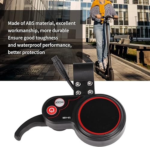 Pannello Display Scooter Elettrico 48V, Display TF‑100 48V 6 Pin Strumento di Comunicazione Scheda di Controllo Elettrico Compatibile con Controller Scooter Elettrico KUGOO M4 - Ysert