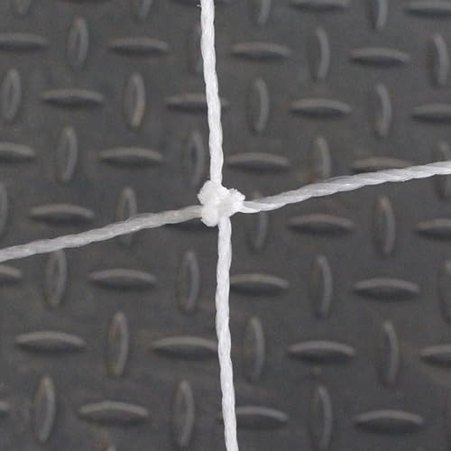 Rete da Calcio, Rete di Ricambio per Calcio Reti da Allenamento in Polietilene a Grandezza Naturale Rete da Calcio per Porte da Calcio 10x7ft 18x7ft 24x8ft - Ysert