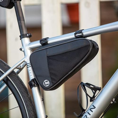 Borsa per telaio della bicicletta, impermeabile, con telaio a triangolo, resistente agli strappi, per mountain bike, bici da corsa, borsa triangolare da 1 l - Ysert