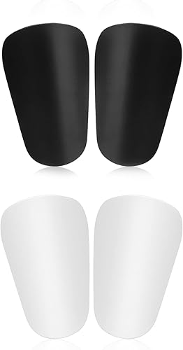 4pcs Mini Football Shin Pads, Parastinchi Calcio Professionali, Equipaggiamento Protettivo per Uomo, Donna, Bambini, Ragazzi, Ragazze, Ideale per Calcio e Altri Sport - Ysert