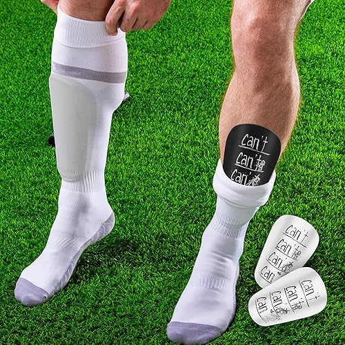 Mini Parastinchi Calcio, 2 Paia di Mini Protezioni per le Gambe per Bambini e Ragazzi, Protezione per Stinchi da Calcio, Ideale per Calcio e Altri Sport - Ysert