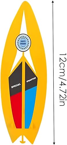 Tavola da surf con punta delle dita, tavola da surf con la punta delle dita per bambini, Set di giocattoli per tavole da surf piccole da 4 pezzi, Fantastici modelli per sport con le dita per snowboard - Ysert