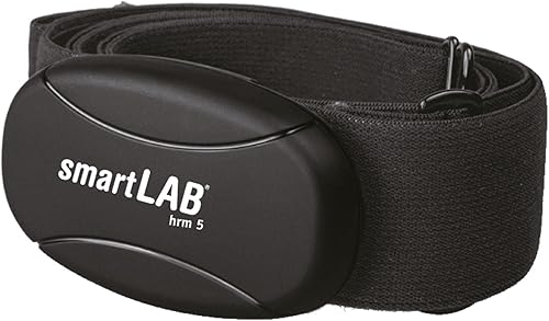 hrm 5 Fascia Toracica per cardiofrequenzimetro Non codificata 5,3 kHz | Cardiofrequenzimetro Adatto alla Tua Cyclette | con Elastico in Tessuto - Ysert