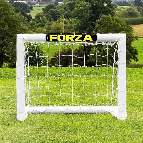Porta da Calcio Mini Target [0,9 x 0,75 m] | Porta da Giardino per Bambini - PVC Resistente alle Condizioni atmosferiche | Sistema di bloccaggio Essenziale | (Solo Porta) - Ysert