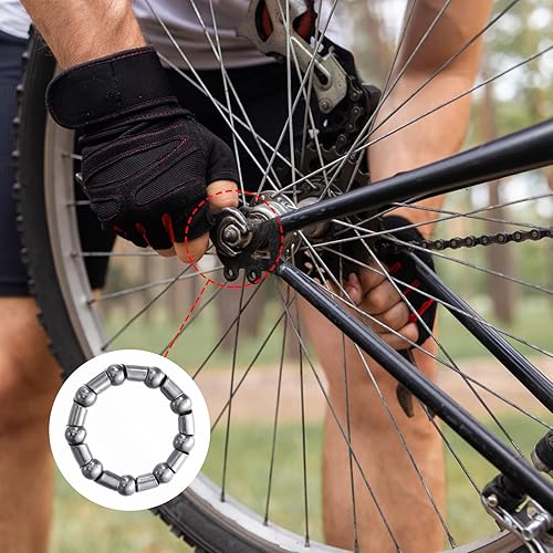 Cuscinetti a sfera a manovella per bicicletta, 2/7 pollici (8 mm) x 9 sfere, 2 cuscinetti a sfera di ricambio per cuscinetti a pedale per mountain bike, cuscinetti a pedale per biciclette - Ysert